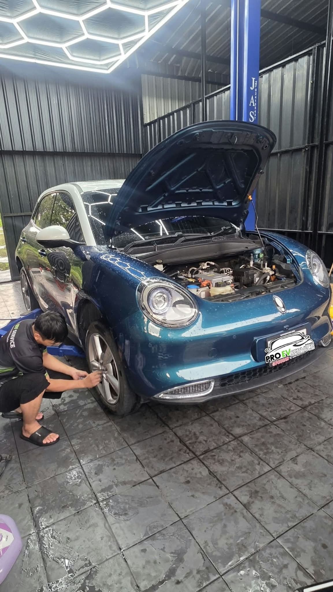 🔍 ORA Good Cat ขับแล้วมีเสียงหอน เกิดจากอะไร? ซ่อมเปลี่ยนลูกปืนเกียร์ที่ Pro EV Service ปากเกร็ด ⚡🐱